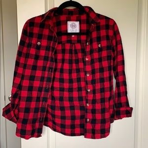 Black and red flannel